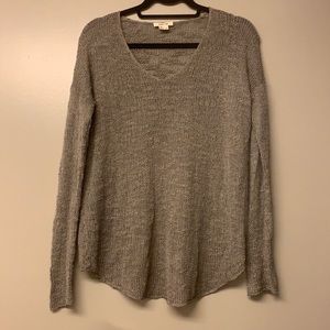 Helmut Lang Silk V-Neck Sweater
